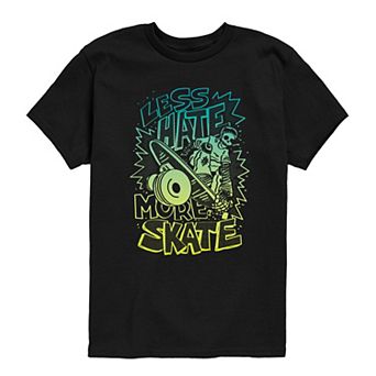 Boys 8-20 Less Hate More Skate Graphic Tee