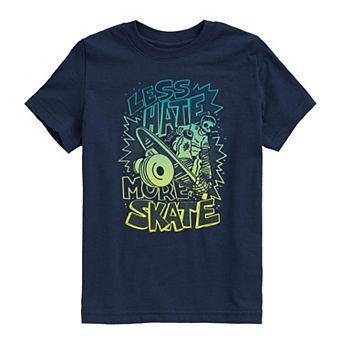 Boys 8-20 Less Hate More Skate Graphic Tee