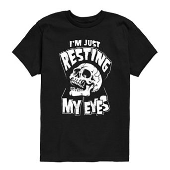 Boys 8-20 I'm Just Resting My Eyes Graphic Tee