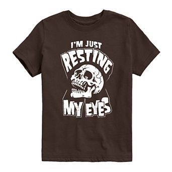 Boys 8-20 I'm Just Resting My Eyes Graphic Tee