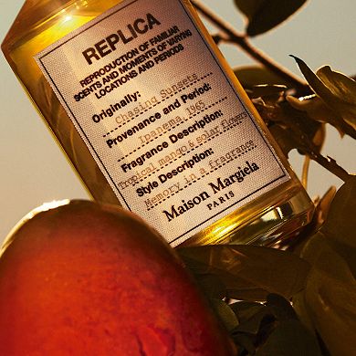 REPLICA' Chasing Sunsets Eau de Toilette with Mango and Sandalwood Travel Spray