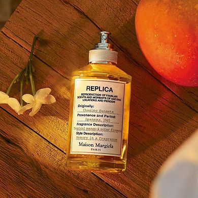 REPLICA' Chasing Sunsets Eau de Toilette with Mango and Sandalwood Travel Spray