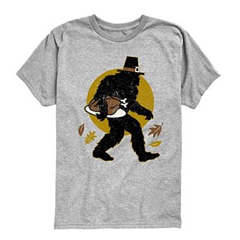 Boys 8-20 Sasquatch Turkey Graphic Tee