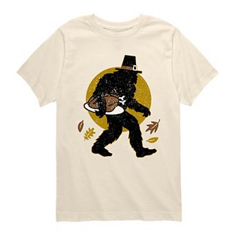 Boys 8-20 Sasquatch Turkey Graphic Tee