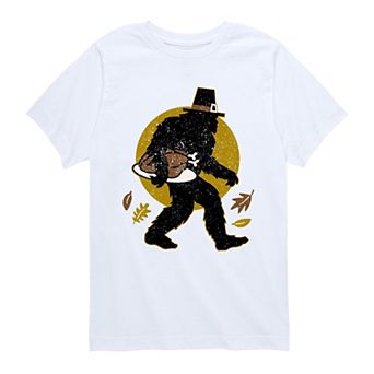 Boys 8-20 Sasquatch Turkey Graphic Tee