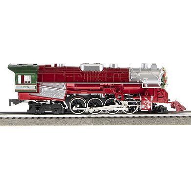 Lionel Christmas Light Express Electric O Gauge Train Set with Bluetooth & Remote