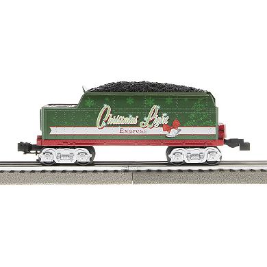Lionel Christmas Light Express Electric O Gauge Train Set with Bluetooth & Remote