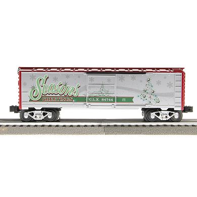 Lionel Christmas Light Express Electric O Gauge Train Set with Bluetooth & Remote
