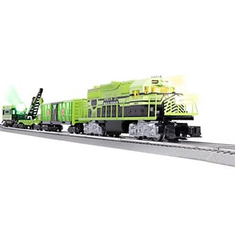 Lionel Area 51 UFO Recovery Bluetooth Electric O Gauge Freight Train Set with Remote