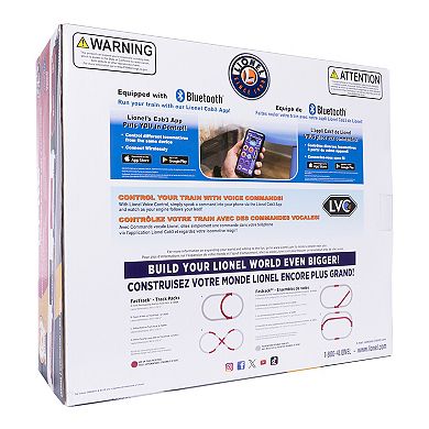 Lionel CPKC Maxi Stack Bluetooth Electric O Gauge Train Set with Remote