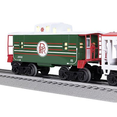Lionel Peppermint Railroad Bluetooth Electric O Gauge Train Set