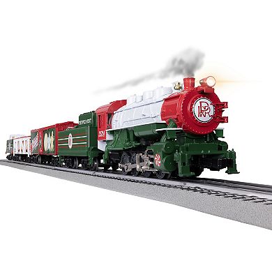 Lionel Peppermint Railroad Bluetooth Electric O Gauge Train Set