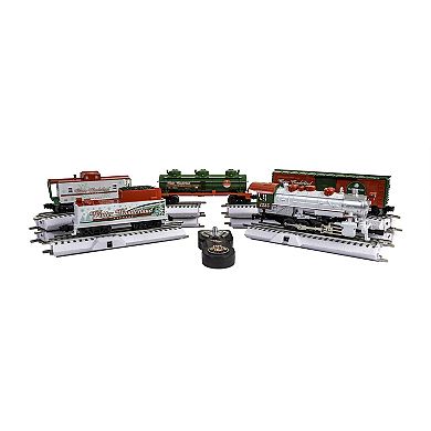 Lionel Winter Wonderland LionChief Electric O Gauge Bluetooth Train Set with Remote