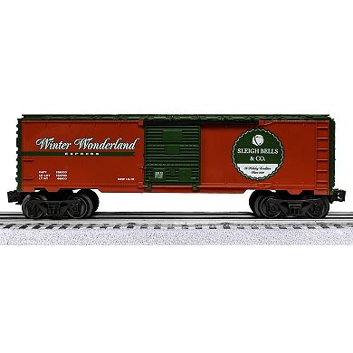 Lionel Winter Wonderland LionChief Electric O Gauge Bluetooth Train Set with Remote