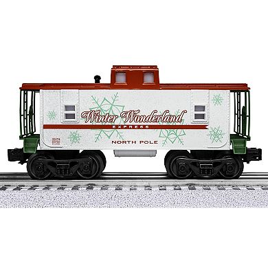 Lionel Winter Wonderland LionChief Electric O Gauge Bluetooth Train Set with Remote