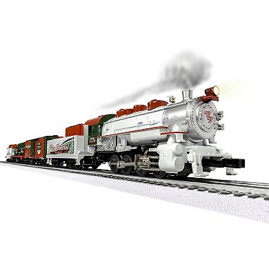 Lionel Winter Wonderland LionChief Electric O Gauge Bluetooth Train Set with Remote