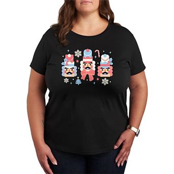 Plus Size Nutcrackers Short Sleeve Graphic Tee
