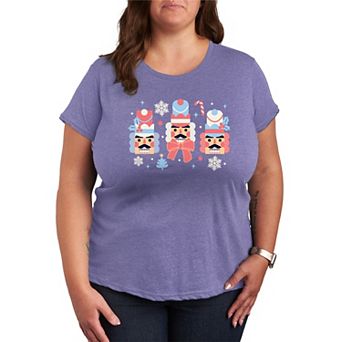 Plus Size Nutcrackers Short Sleeve Graphic Tee
