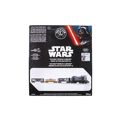 Disney's Star Wars Empire RS-3 LionChief Freight Electric Train Set with Bluetooth 5.0