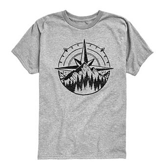 Boys 8-20 Compass Nature Scene Graphic Tee