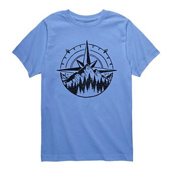 Boys 8-20 Compass Nature Scene Graphic Tee