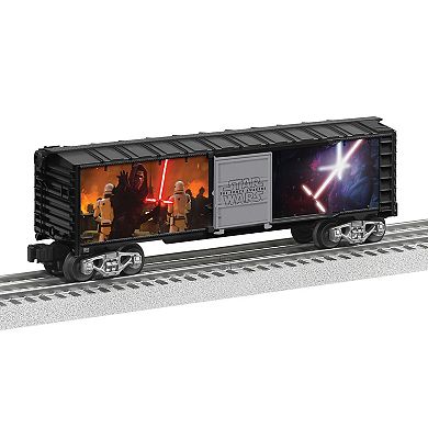 Disney's Star Wars Kylo Ren & Rey Illuminated Boxcar Model Train