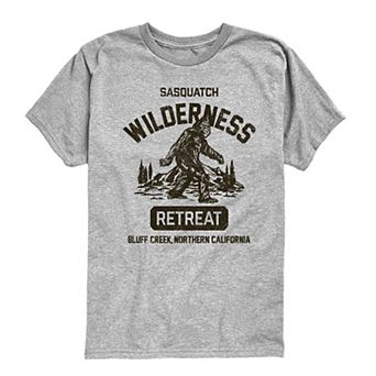 Boys 8-20 Sasquatch Wilderness Retreat Graphic Tee