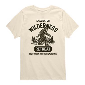 Boys 8-20 Sasquatch Wilderness Retreat Graphic Tee