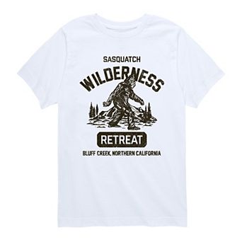 Boys 8-20 Sasquatch Wilderness Retreat Graphic Tee