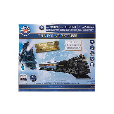 Lionel The Polar Express Battery-Operated Train Set with Bluetooth & Smoke Effects