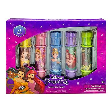 Hedstrom Disney Princess 5-Pack Chalk