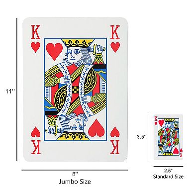 Easy Playhouse Jumbo Playing Cards Deck