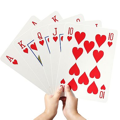 Easy Playhouse Jumbo Playing Cards Deck