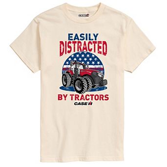Men's Case IH Easily Distracted By Tractors Graphic Tee