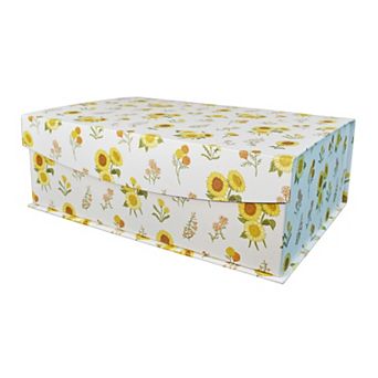 Celebrate Together™ Fall Sunflower Toss Hinge Paper Box