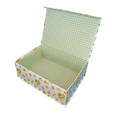 Celebrate Together™ Fall Sunflower Toss Hinge Paper Box