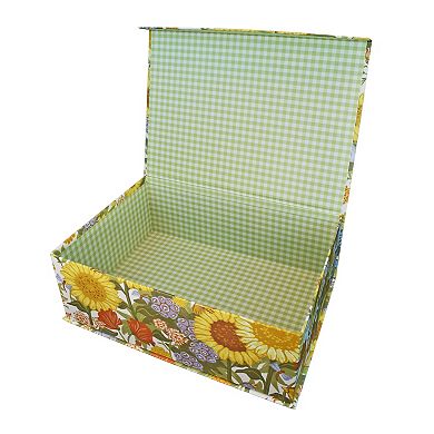 Celebrate Together™ Fall Sunflower Toss Hinge Paper Box