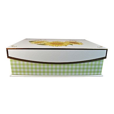 Celebrate Together™ Fall Sunflower Toss Hinge Paper Box