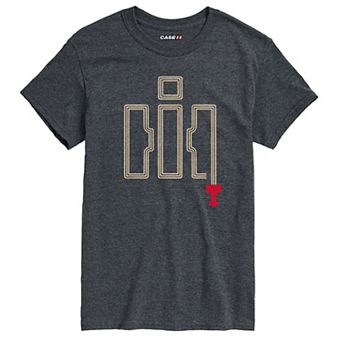 Men's Case IH Logo Tractor Tracks Graphic Tee