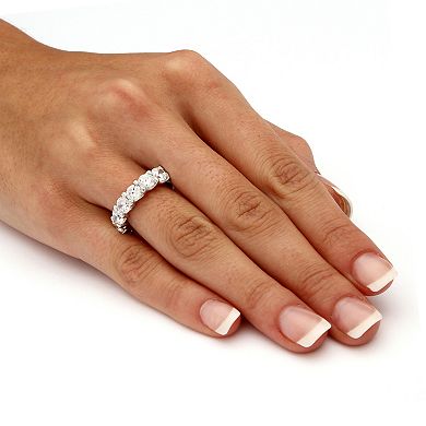 PalmBeach Jewelry 3.50 CTW Cubic Zirconia Anniversary Ring