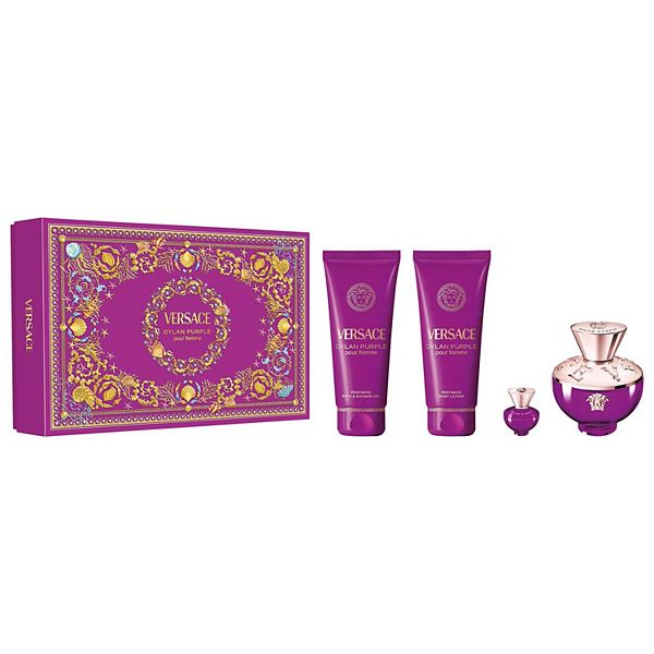 VERSACE Dylan Purple 香水セット 3点 Versace Dylan Purple Perfume Gift Set