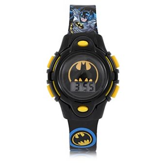 Batman Kids' LCD Watch & Printed Strap - BAT4988KL