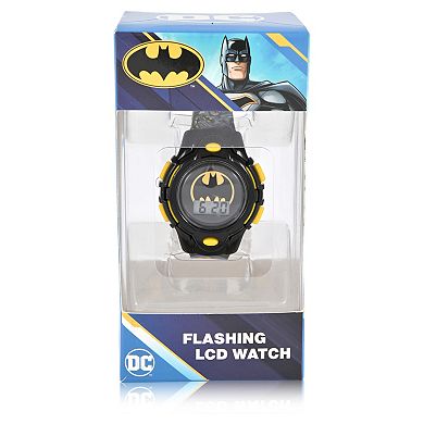 Batman Kids' LCD Watch & Printed Strap - BAT4988KL