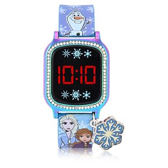 Disney's Frozen Girls' LED Watch & Snowflake Charm - FZN4691KL