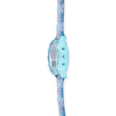 Disney's Lilo & Stitch Girls' Flashing LCD Silicone Strap Watch - LAS4157KL