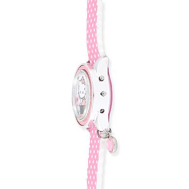 Hello Kitty Girls' Flashing LCD Watch & Hanging Charm - HK4240KL