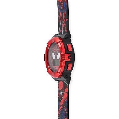 Marvel Spider-Man Kids' Flashing LCD Watch - SPD4778KL