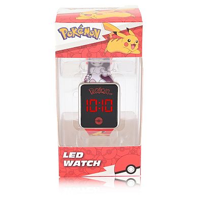 Pokémon Kids' LED Watch & Character Strap - POK4261KL