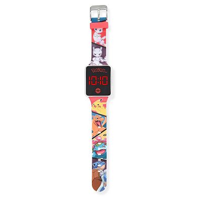 Pokémon Kids' LED Watch & Character Strap - POK4261KL