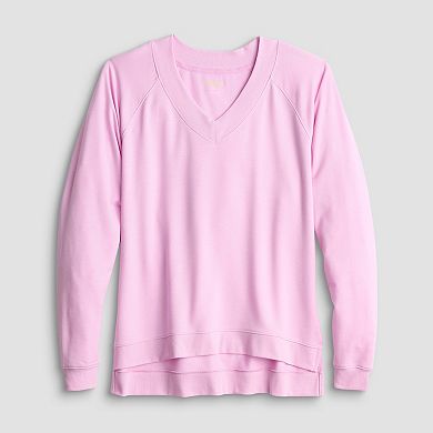 Women's Tek Gear® French Terry Long Sleeve Top